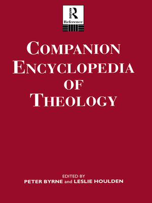 cover image of Companion Encyclopedia of Theology